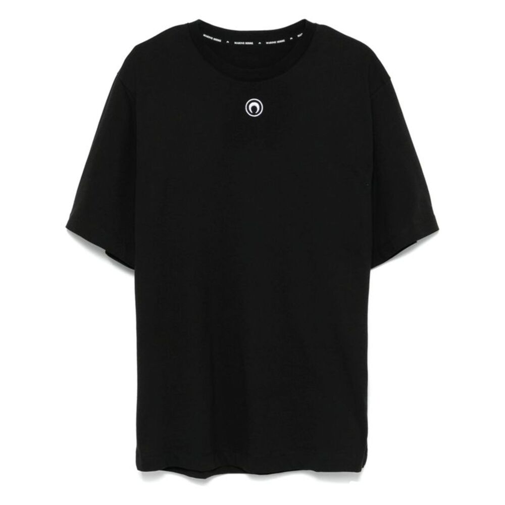Marine Serre Men Moon Cotton T-Shirt